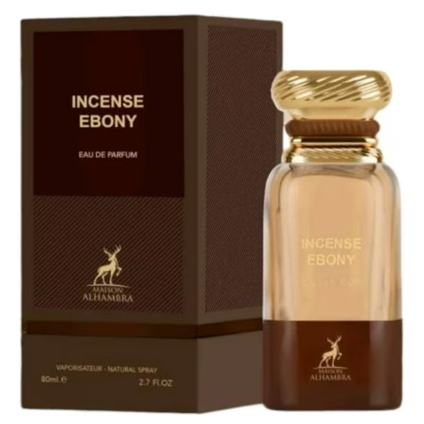 Maison Alhambra - Incense Ebony EDP 80ml (Inspirado en Tom Ford Ébène Fumé)