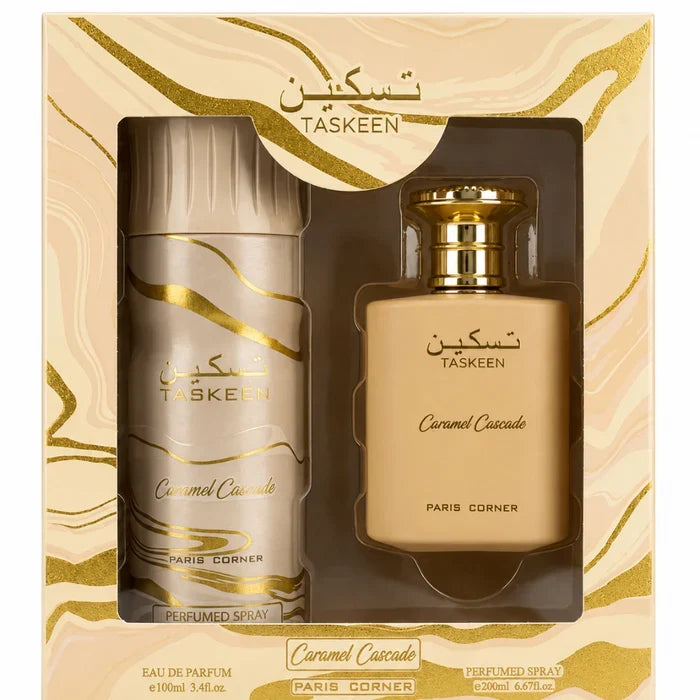 Paris Corner - Taskeen Caramel Cascade EDP 100ml (Inspirado en Giardini di Toscana Bianco Latte)