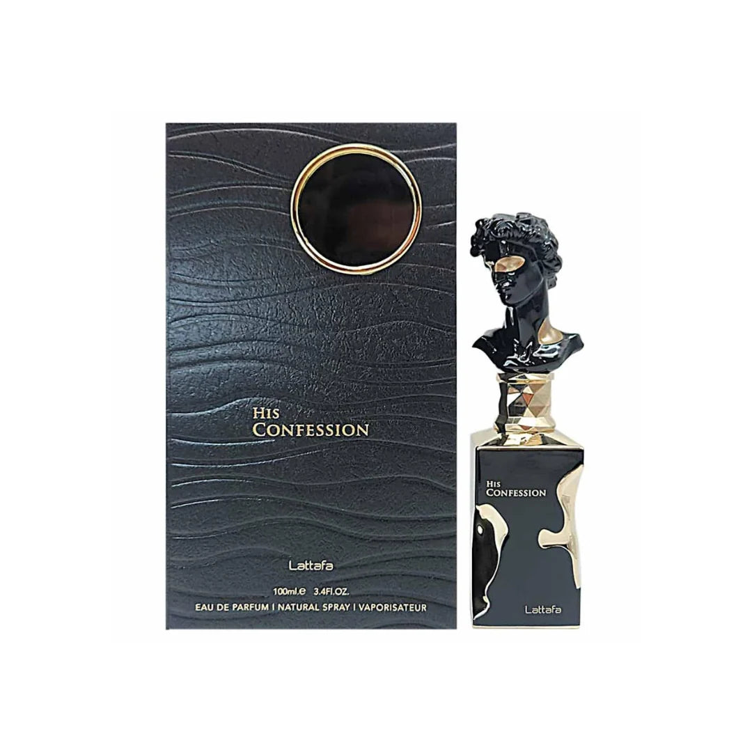 Lattafa -  His Confession EDP 100 ml (Inspirado en Dior Homme Intense)