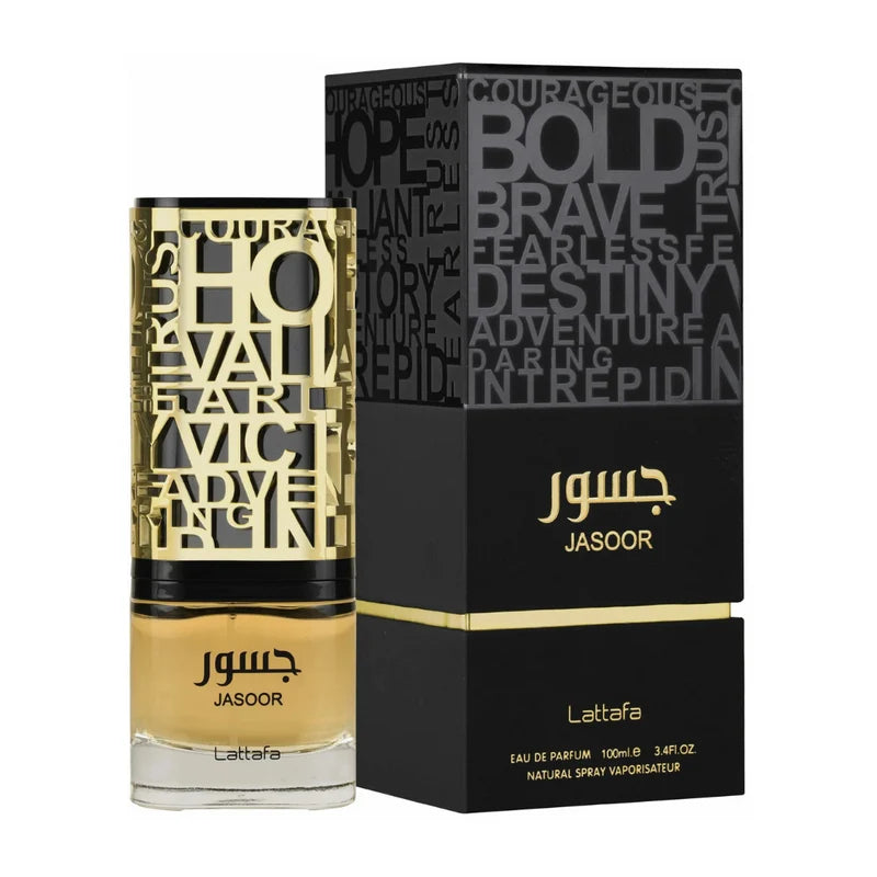 Lattafa - Jasoor EDP 100ml (Inspirado en Valentino Uomo Born in Roma Coral Fantasy)