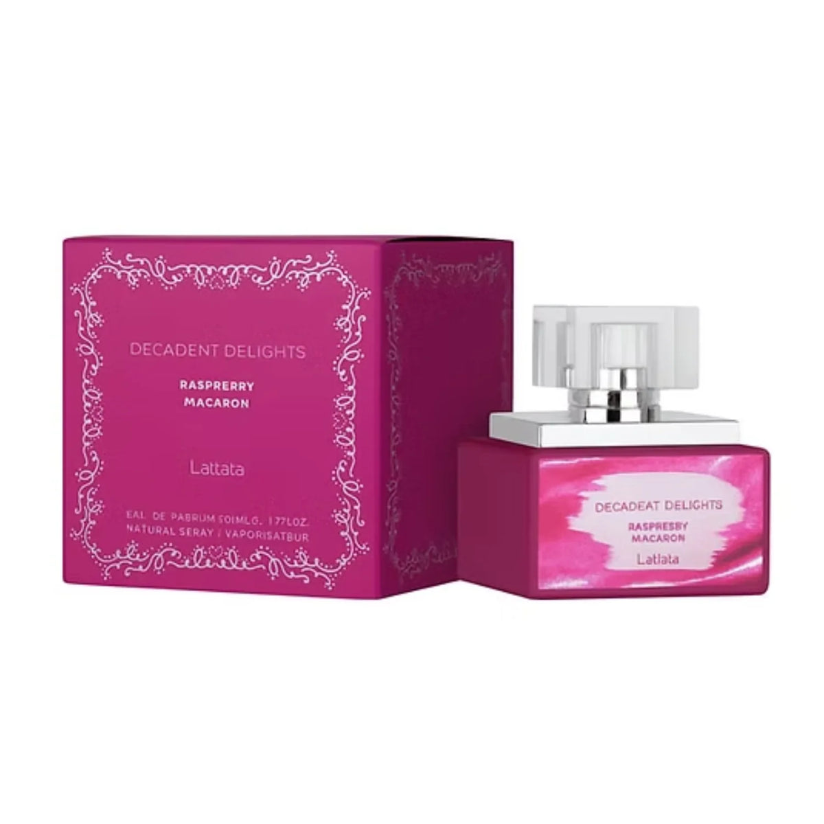 Lattafa - Decadent Delights Raspberry Macaron EDP 50ml
