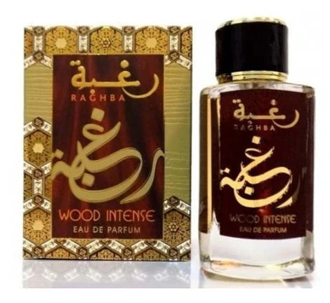 Lattafa - Raghba Wood Intense EDP 100 ml (Inspirado en Replica By the Fireplace)
