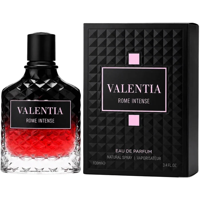 Fragance World - Valentia Rome Intense EDP 100 ml (Inspirado en Valentino Uomo Born In Roma Intense)