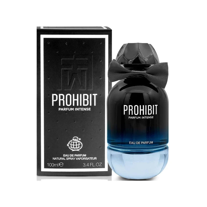 Fragrance World - Prohibit Parfum Intense EDP 100ml (Inspirado en Givenchy L'Interdit Intense)
